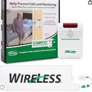 SMART complete cordless bed exit monitoring system